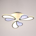 Люстра с ПДУ 69663/3WT LED 75Вт диммер 3000-6000K белый 50х50 см