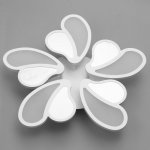 Люстра с ПДУ 69663/5WT LED 125Вт диммер 3000-6000K белый 50х50 см