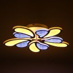 Люстра с ПДУ 69663/5WT LED 125Вт диммер 3000-6000K белый 50х50 см