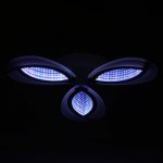 Люстра с ПДУ 69664/3WT LED 69Вт диммер 3000-6000K белый 55х55 см