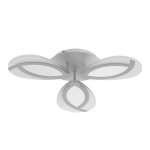 Люстра с ПДУ 69664/3WT LED 69Вт диммер 3000-6000K белый 55х55 см