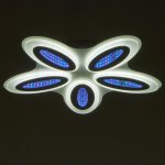 Люстра с ПДУ 69668/5WT LED 85Вт диммер 3000-6000K белый 49х49 см