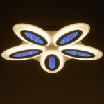 Люстра с ПДУ 69668/5WT LED 85Вт диммер 3000-6000K белый 49х49 см