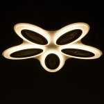 Люстра с ПДУ 69668/5WT LED 85Вт диммер 3000-6000K белый 49х49 см