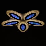 Люстра с ПДУ 69668/5WT LED 85Вт диммер 3000-6000K белый 49х49 см