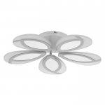 Люстра с ПДУ 69664/5WT LED 115Вт диммер 3000-6000K белый 55х55 см