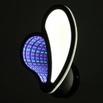 Бра с эффектом бесконечности 69663/1BK 25Вт 4000Кчерный