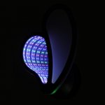 Бра с эффектом бесконечности 69663/1BK 25Вт 4000Кчерный