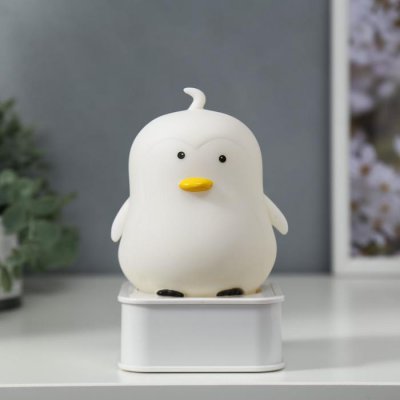 Ночник Ночник "Утенок" LED от батареек 4хАА USB RGB МИКС 9х9х15,5 см