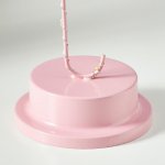 Ночник "Зонтик" LED от батареек 3хАА розовый 10х22,5х31,5 см