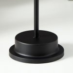 Ночник "Сердце" LED от батареек 3хАА черный 10х18,5х29,8 см