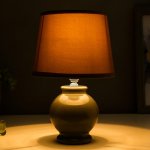 Лампа настольная 16144/1BL E14 40Вт серый 17,5х17,5х27 см