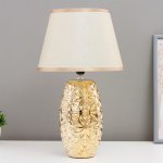 Лампа настольная 16147/1GD E14 40Вт золото 22х22х38 см