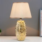 Лампа настольная 16147/1GD E14 40Вт золото 22х22х38 см