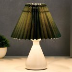 Лампа настольная 16158/1 E27 40Вт белый 25х25х27 см