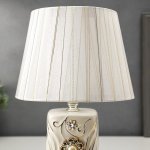 Лампа настольная 16165/1 E14 40Вт белый 20х20х29 см