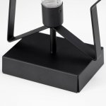 Ночник "Звезда" LED от батареек 3ААА черный 8х21х24 см