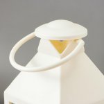 Ночник 16168/1WT LED от батареек 3хААА белый 11х11х25 см