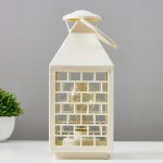 Ночник 16168/1WT LED от батареек 3хААА белый 11х11х25 см