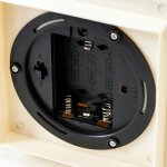 Ночник 16169/1WT LED от батареек 3хААА белый 11х11х25 см