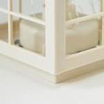 Ночник 16169/1WT LED от батареек 3хААА белый 11х11х25 см