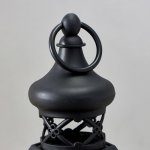 Ночник 16171/1BK LED от батареек 3хААА черный 18х16х41 см