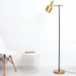 Торшер 19006/1 Е27 40Вт золото 25х35х156 см