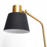 Торшер 19007/1 Е27 40Вт черный-золото 28х40х160 см