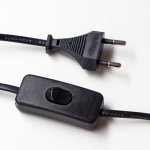 Торшер с зарядкой для телефона 19008/1BK Е27 40Вт USB черный 29х39х158 см