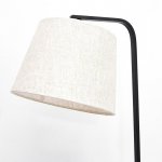 Торшер с 2 зарядками для телефона 19010/1 Е27 40Вт USB черный 35,5х35х160 см