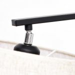 Торшер с 2 зарядками для телефона 19010/1 Е27 40Вт USB черный 35,5х35х160 см