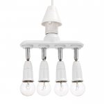 Светильник 1116/4 Е27 40Вт белый 5х19х17,5 см