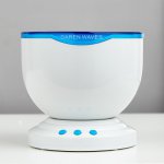 Ночник-проектор "Модерн" LED USB многорежимный бело-синий 13,5х13,5х12,5 см