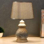 Лампа настольная 16175/1 Е14 40Вт серый 22х22х38 см