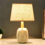 Лампа настольная 16180/1 Е14 40Вт белый 22х22х36 см