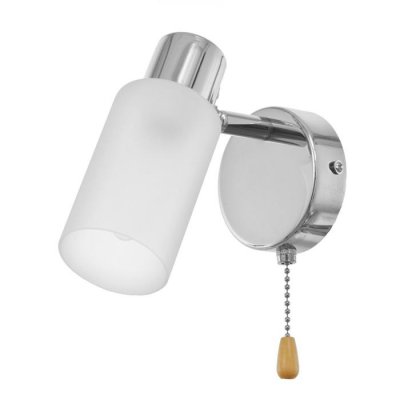 Бра с переключателем 59384/1 E14 40Вт хром 15х8х13 см Бра с переключателем 59384/1 E14 40Вт хром 15х8х13 см