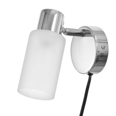 Бра с проводом 59385/1 E14 40Вт хром 15х8х13 см