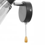 Бра с переключателем 59392/1 E14 40Вт черный-хром 15х11х15 см