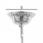 Светильник 59396/1 E27 40Вт хром 15,5х15,5х33 см