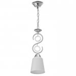 Светильник 59398/1 E27 12Вт хром 15,5х15,5х32 см