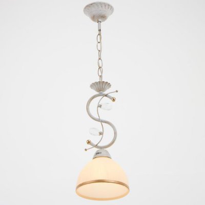 Светильник 59301/1 E27 40Вт белый с золотой патиной 15,5х15,5х32 см Светильник 59301/1 E27 40Вт белый с золотой патиной 15,5х15,5х32 см