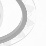 Люстра с ПДУ 10018/3WT LED 75Вт 3000-6000К диммер белый 50х33х12 см