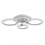 Люстра с ПДУ 10020/4WT LED 81Вт 3000-6000К диммер белый 62х49х10 см