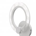 Бра 10024/1WT LED 11Вт 4000К белый 19х24х8 см