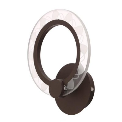Бра 10024/1CF LED 11Вт 4000К кофе 19х24х8 см