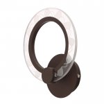 Бра 10024/1CF LED 11Вт 4000К кофе 19х24х8 см
