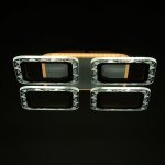 Люстра с ПДУ 10027/4WT LED 79Вт 3000-6000К диммер белый 41х41х7 см