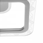 Люстра с ПДУ 10028/5WT LED 94Вт 3000-6000К диммер белый 41х41х9 см