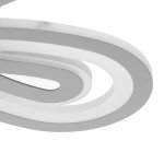 Люстра с ПДУ 10034/4 LED 130Вт 3000-6000К диммер белый 50х50 см