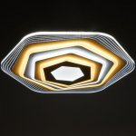 Люстра с ПДУ 10001/1 LED 140Вт 3000-6000К диммер 50х50 см